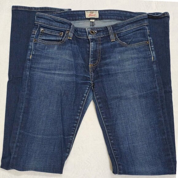 Fossil ✦ Bootcut Jeans ✦ Medium Wash Stretch Denim Classic 5‑Pocket Sz 27 - Picture 3 of 12